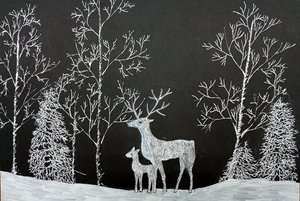 Интерактивное занятие по декоративной графике