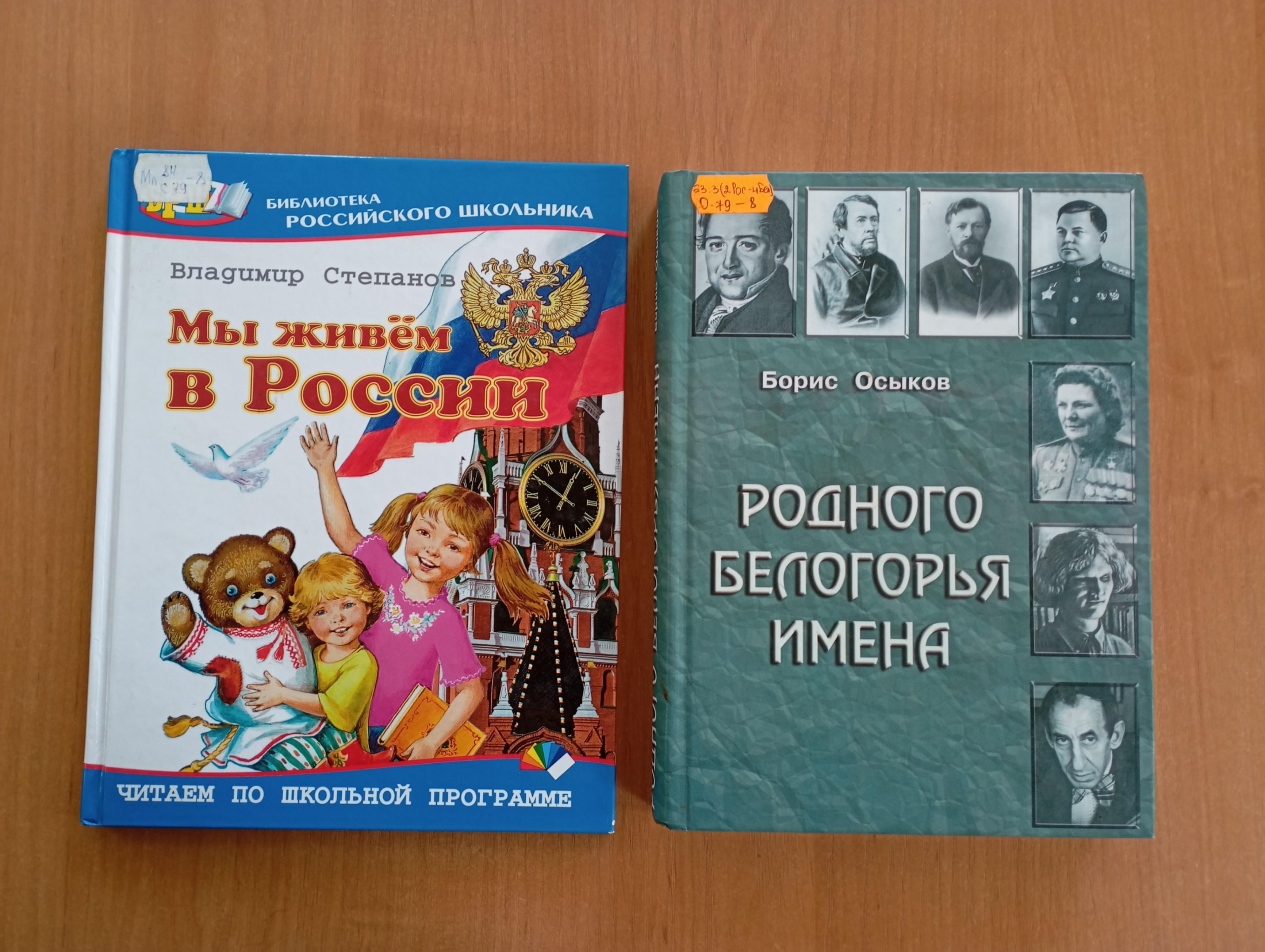 Книжно-иллюстративная выставка «Моя Россия-мой дом»