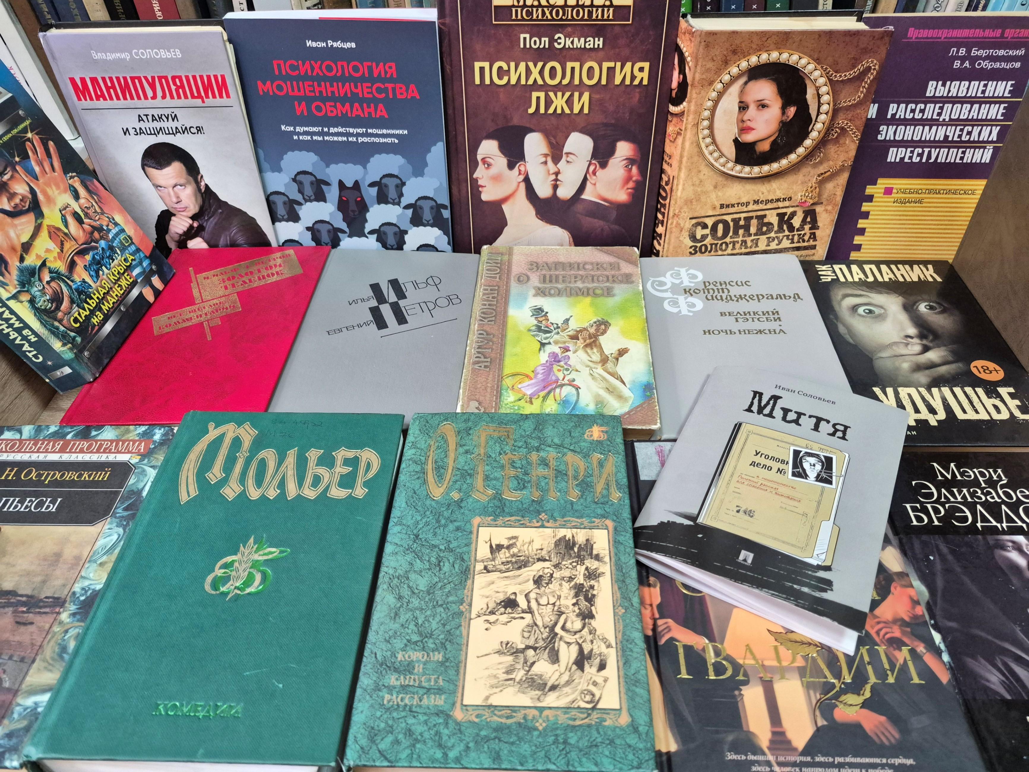 Книжная выставка «Осторожно: мошенники!»