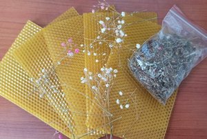 Мастер-класс по изготовлению свечей из вощины