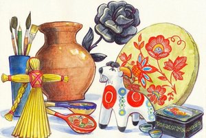 Мастер-класс по декоративной росписи