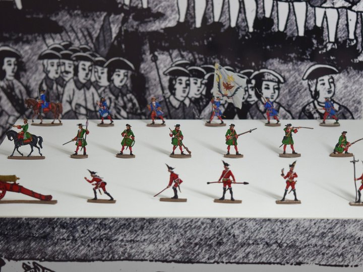 Выставка «История русской армии в оловянной миниатюре»
