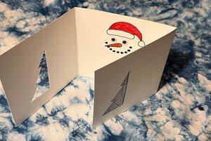 Мастер-класс «Новогодняя открытка»