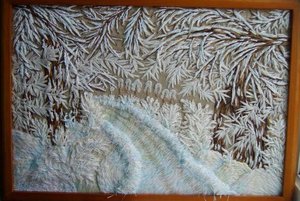 Мастер-класс «Панно из пряжи»