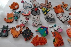 Мастер-класс «Расписные значки»