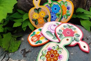 Мастер-класс «Роспись по дереву»