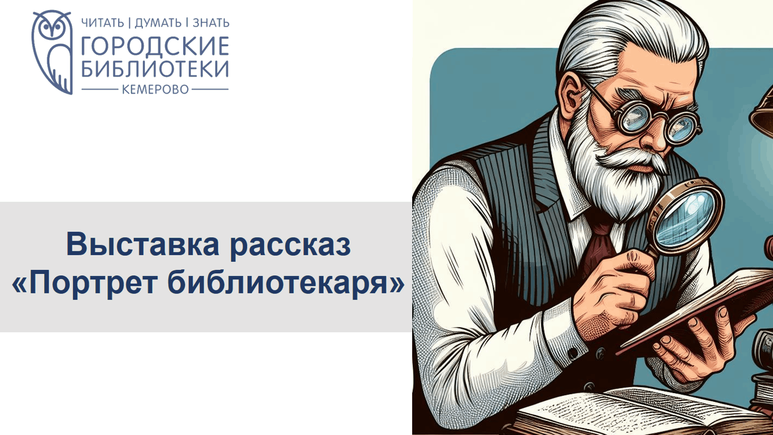Выставка-рассказ «Портрет библиотекаря»