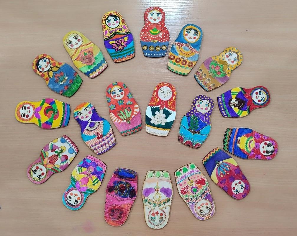 Мастер–класс «Раз матрешка, два матрешка!»