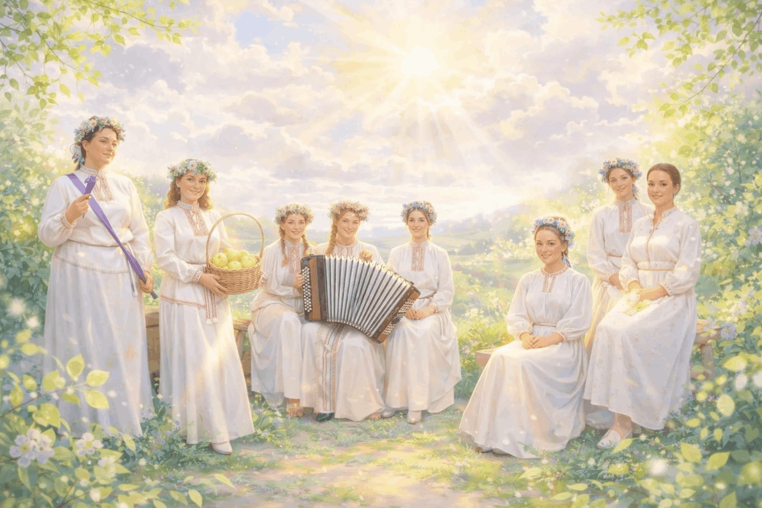 Фолк-программа «Весенние встречи. Хоровод времен»