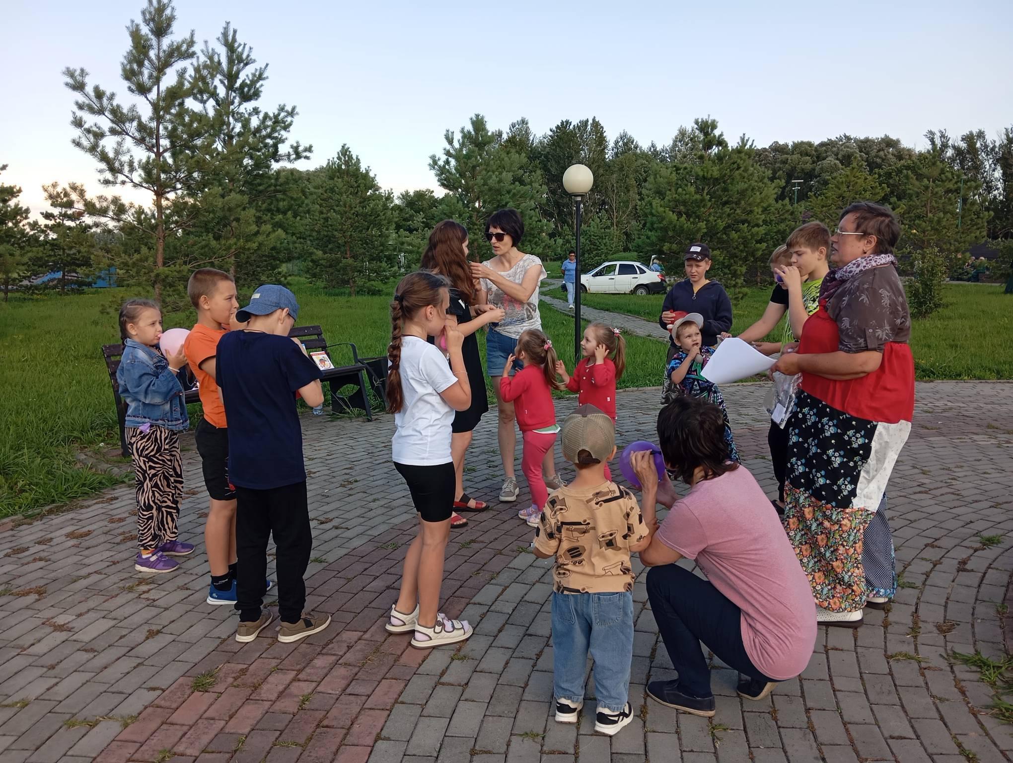 Игровая программа «Праздник детства и улыбок»