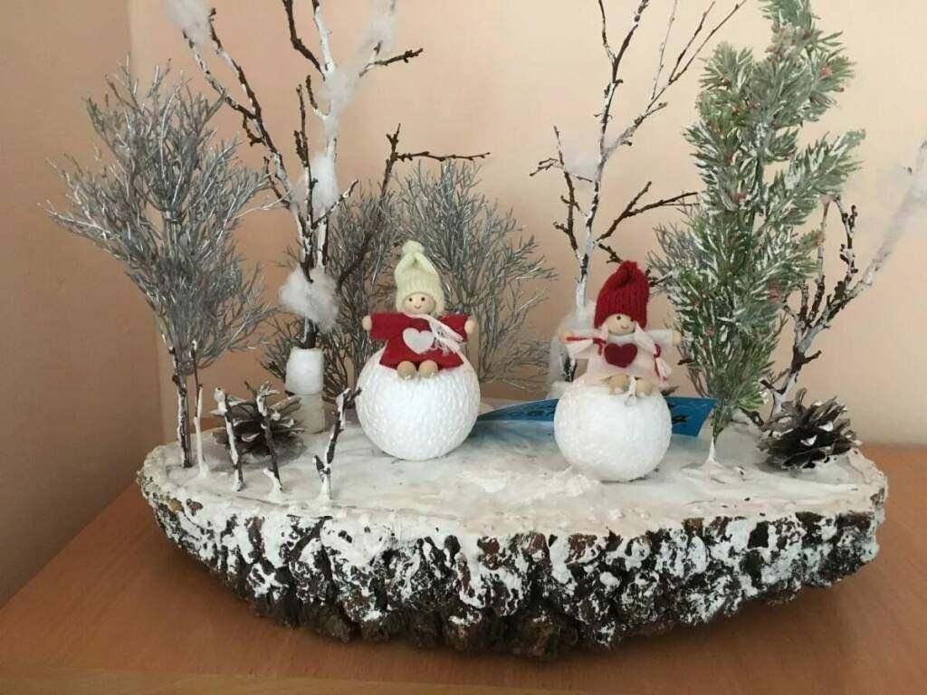 Мастер-класс «Зимние фантазии»