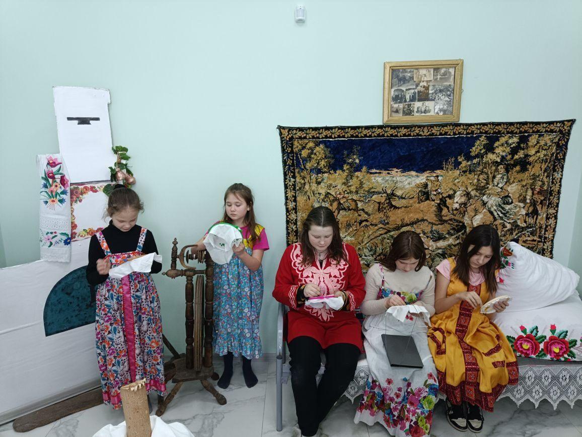 Мастер-класс «Вышиваем гладью рушники»