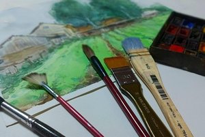 Мастер-класс «Акварельная живопись»