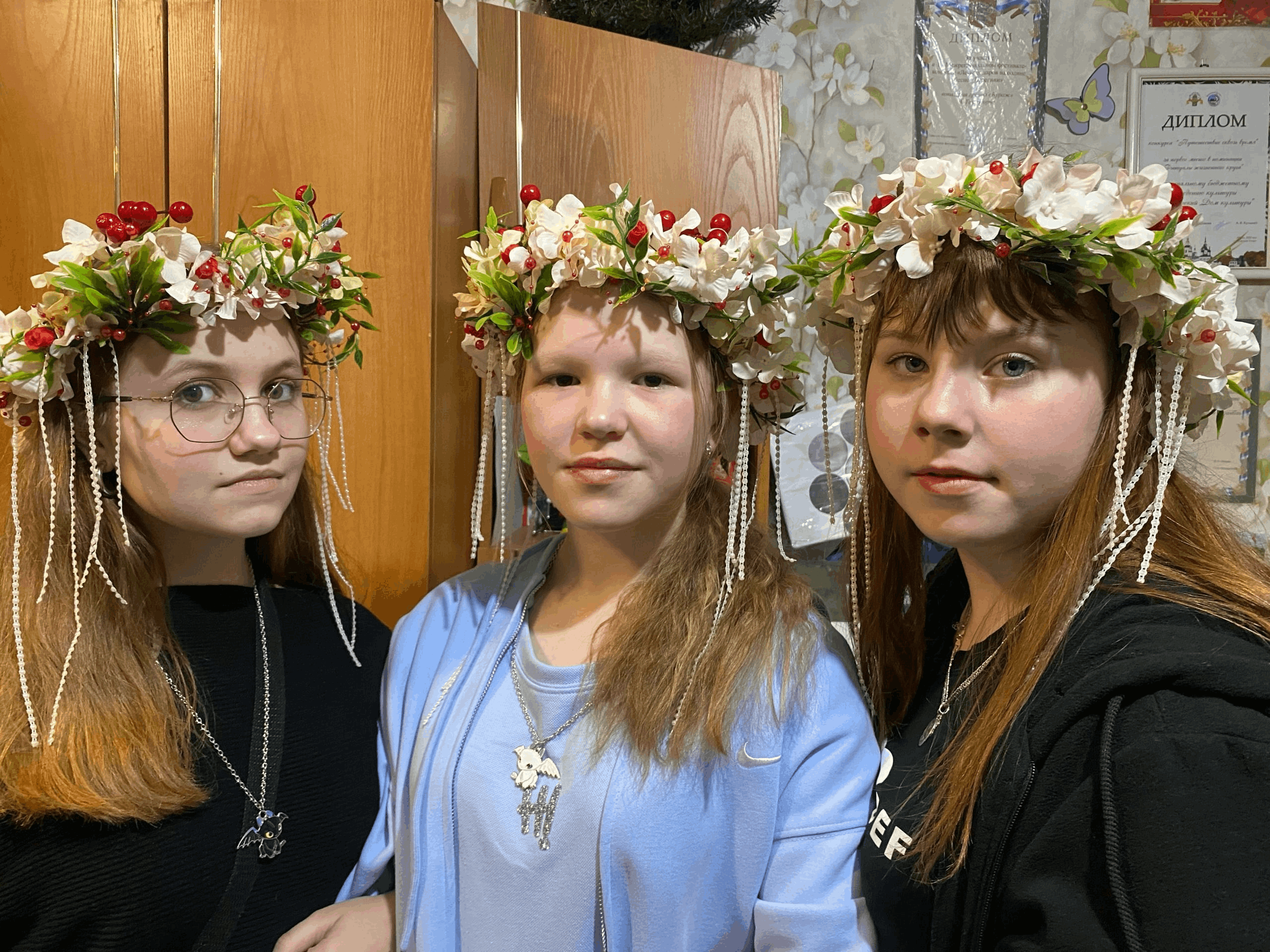 Мастер - класс «Венок из берёзы»