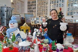 Выставка «Самодельные елочные игрушки»