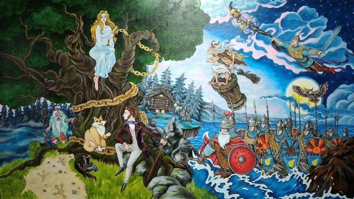 Литературная игра «На солнечной поляне Лукоморья»