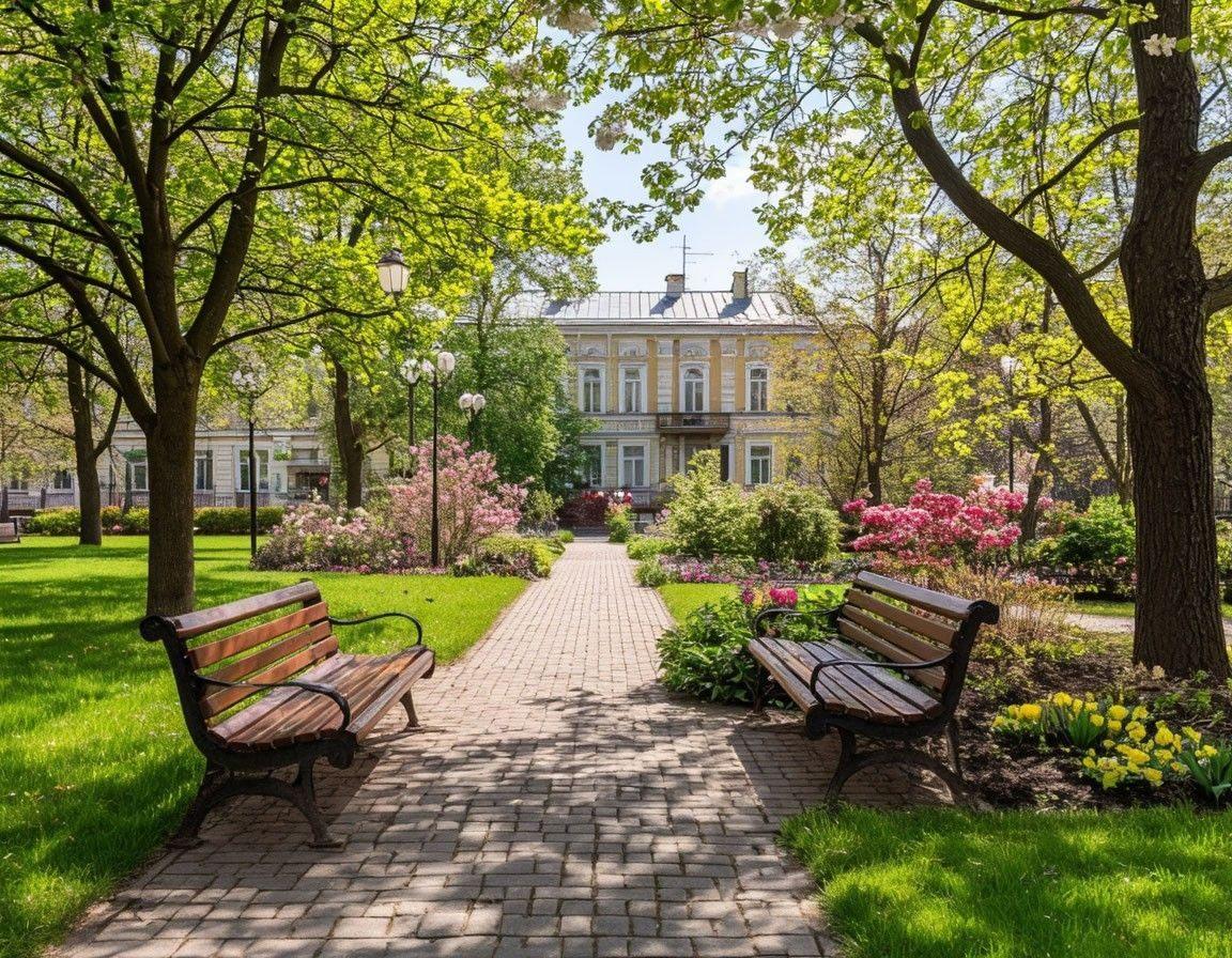 Экодесант в городском сквере «Зелёный марш»