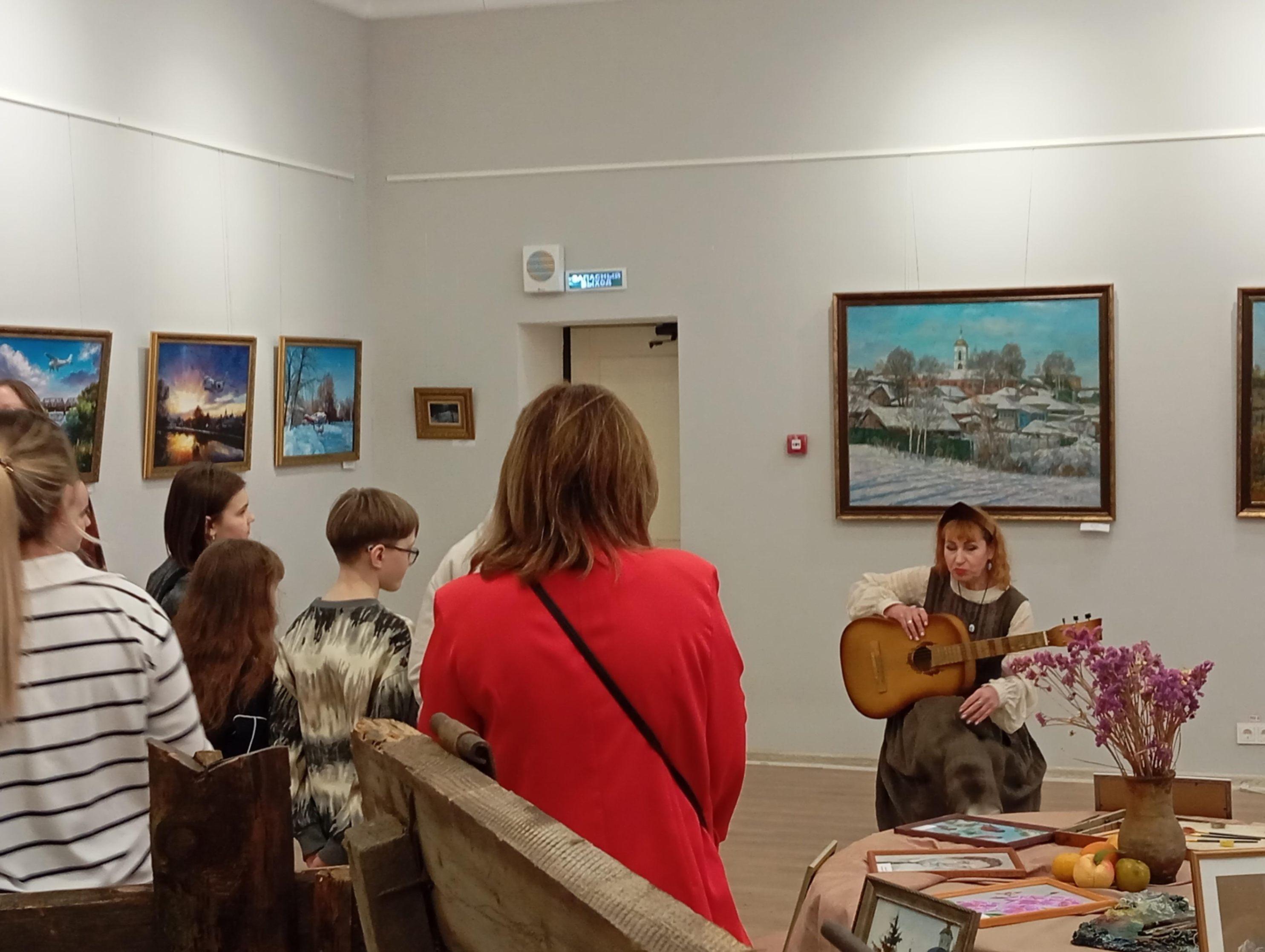 Выставка члена Союза художников Российской Федерации А. А. Трухина