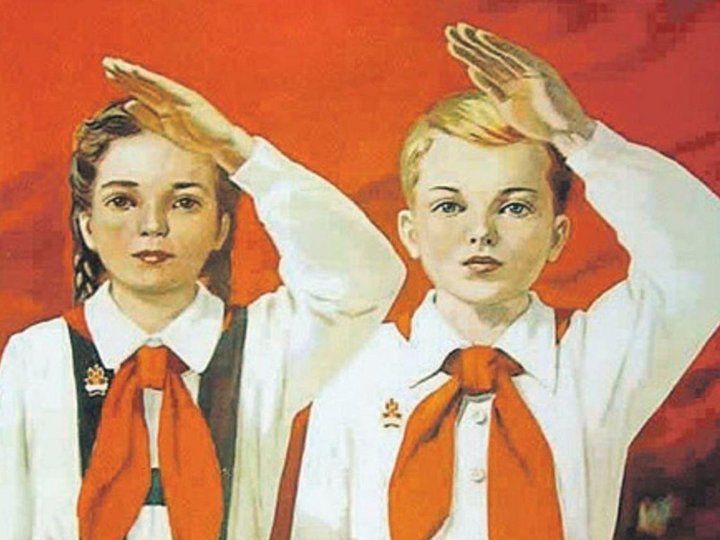 Прикольные картинки женщины и пионерия