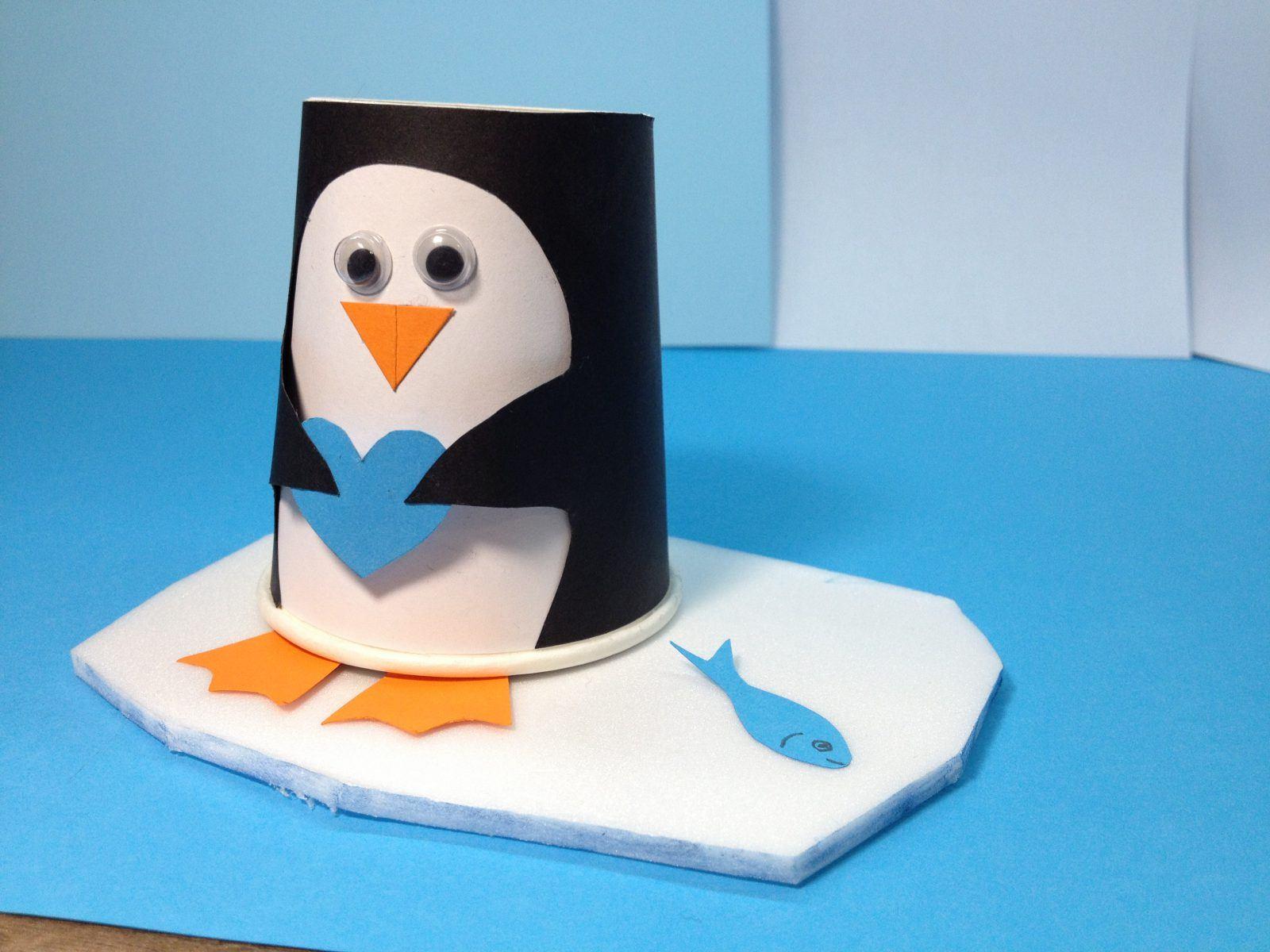 Мастер-класс «Пингвинёнок» приуроченный ко Всемирному дню пингвинов