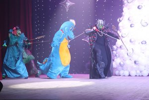 Уличная игровая программа для детей «Зимние забавы»