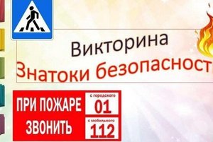 Викторина «Знатоки противопожарной безопасности»