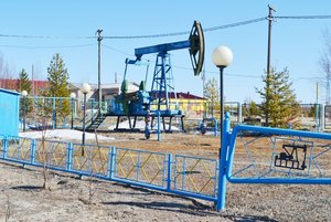 Кустовая площадка по добыче газа и нефти