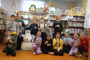 Занятие в студии творчества «Волшебная шкатулка»