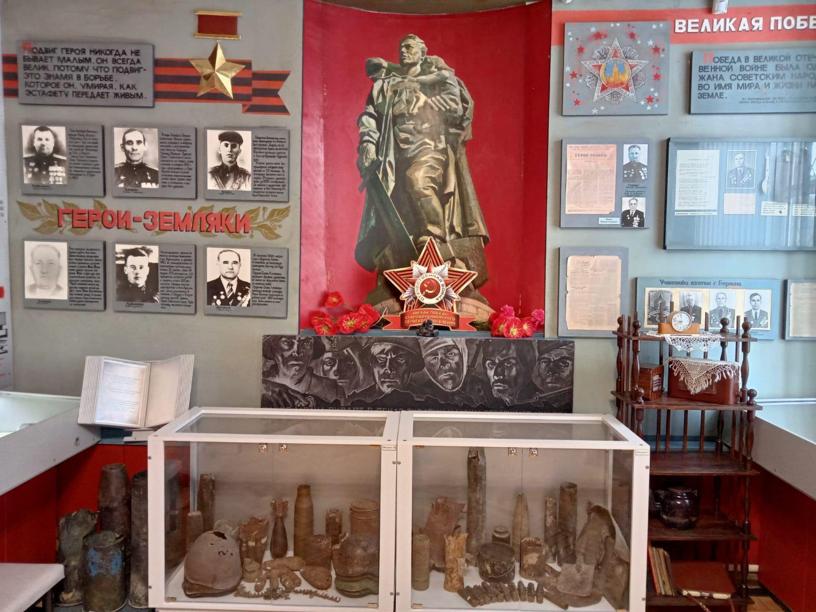 Экспозиция военного зала