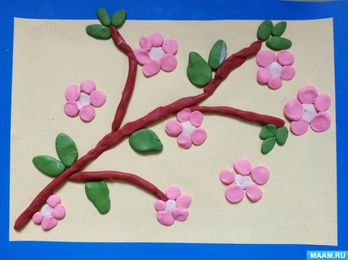 Лепка из пластилина «Весеннее настроение».