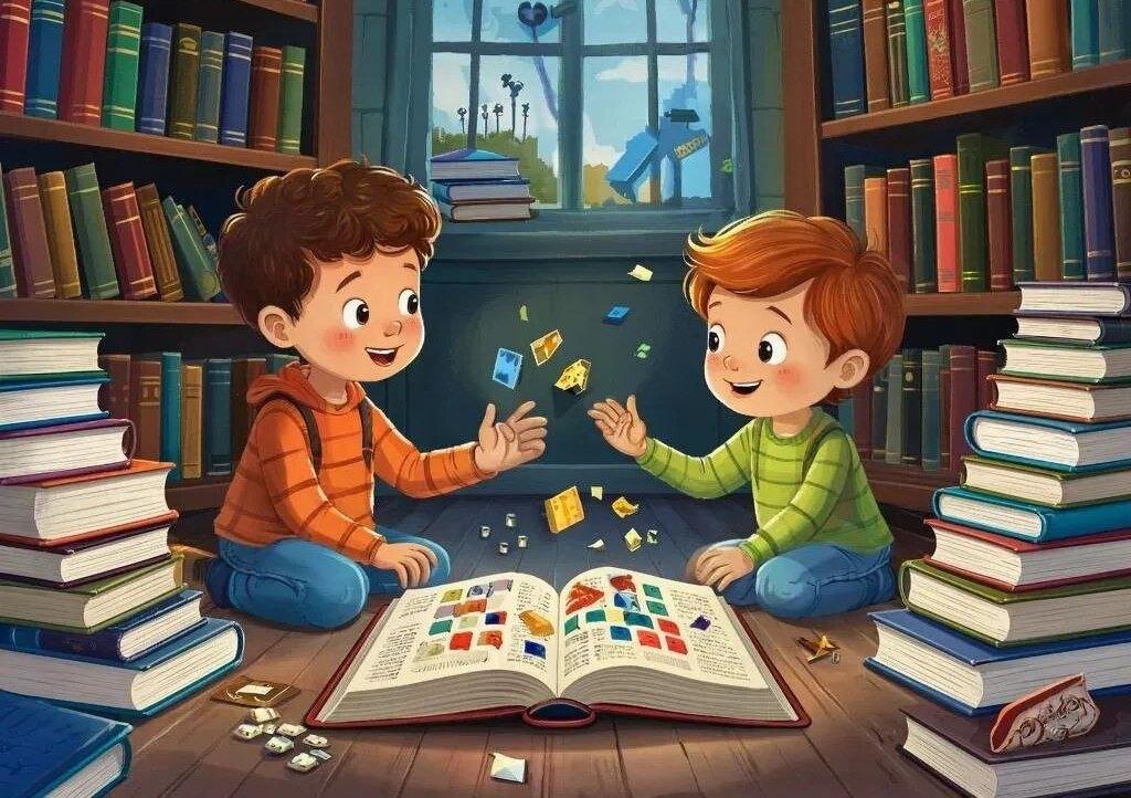 «Книжный лабиринт: литературные приключения» квест по книгам