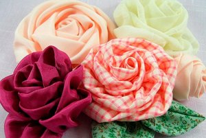 Мастер-класс «Текстильная брошь»