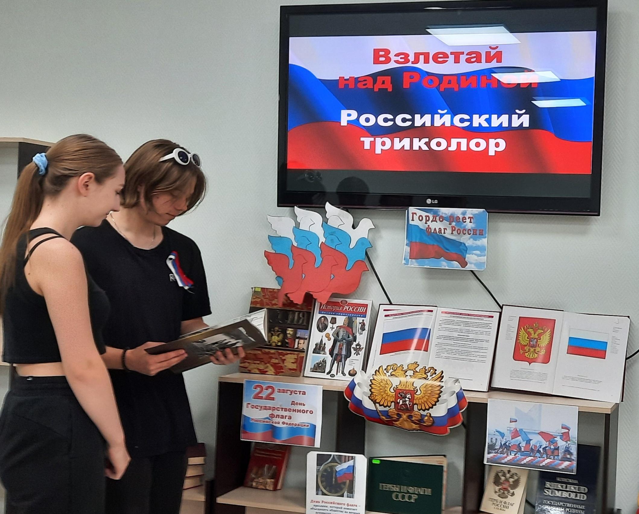 Историко-патриотический час «Флаг России – слава государства»