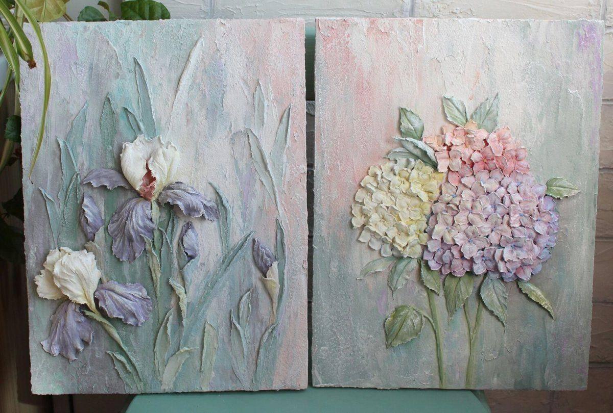 Мастер - класс «Фактурная живопись»