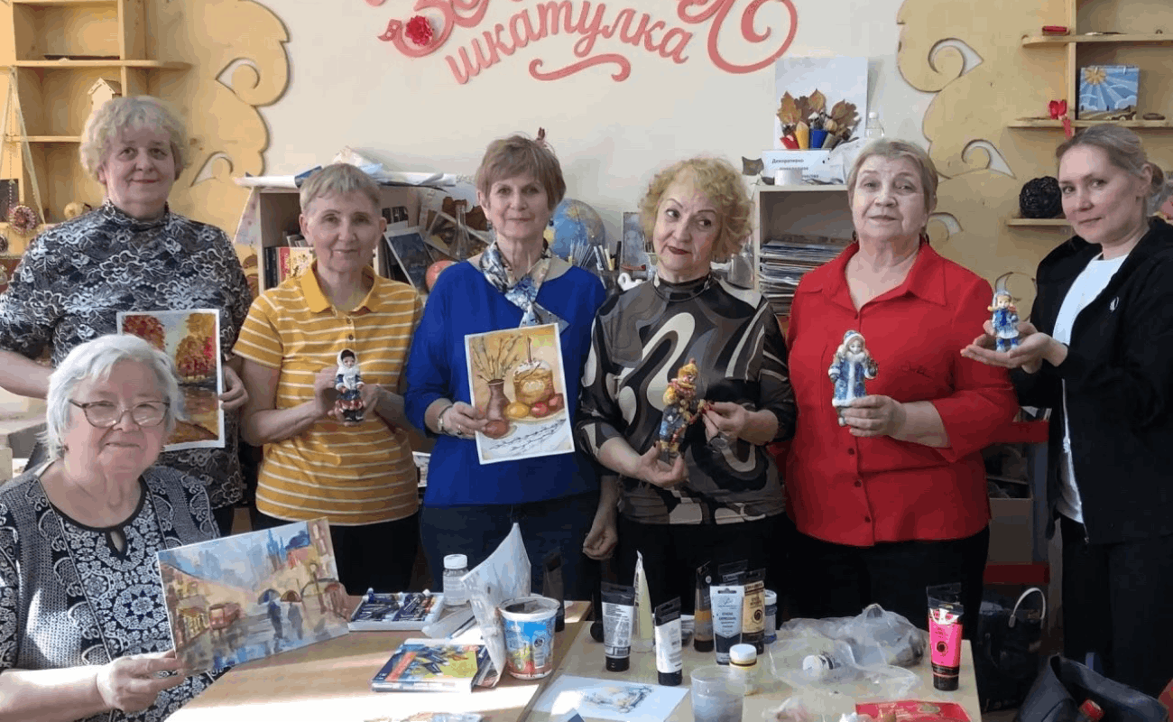 Мастер-класс по декоративно-прикладному творчеству для жизнелюбов