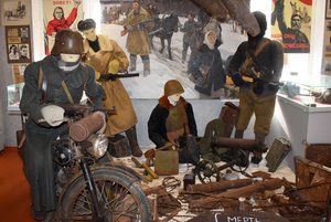 Экспозиция «Порхов в годы Великой Отечественной войны»