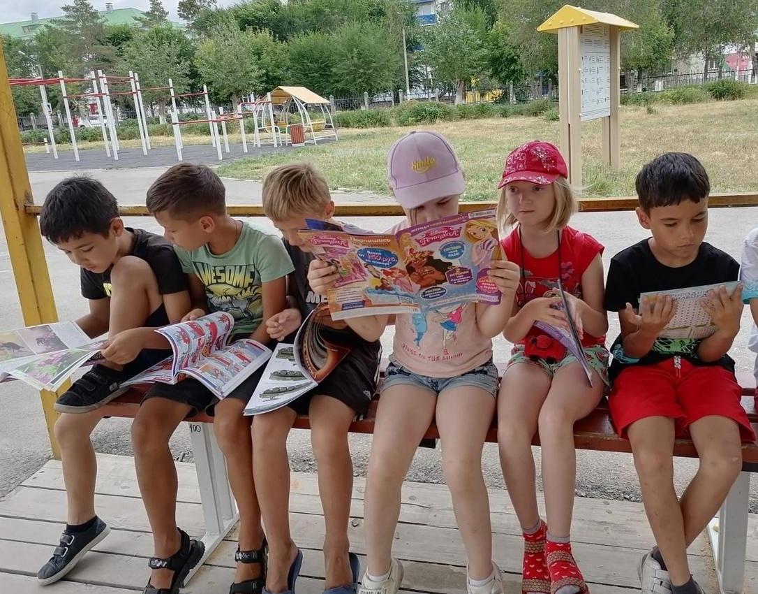 Выездной читальный зал «Литературный парк»