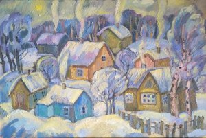 Выставка «Люблю твои избушки и цветы»