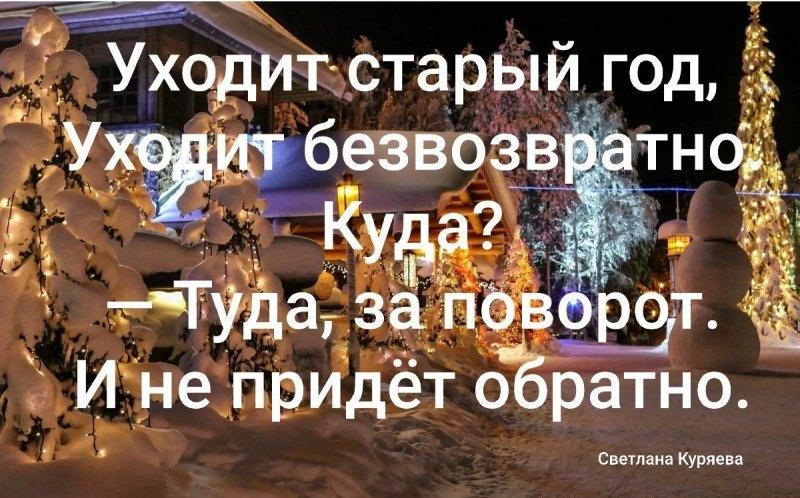 Развлекательная программа « Когда уходит Старый год»