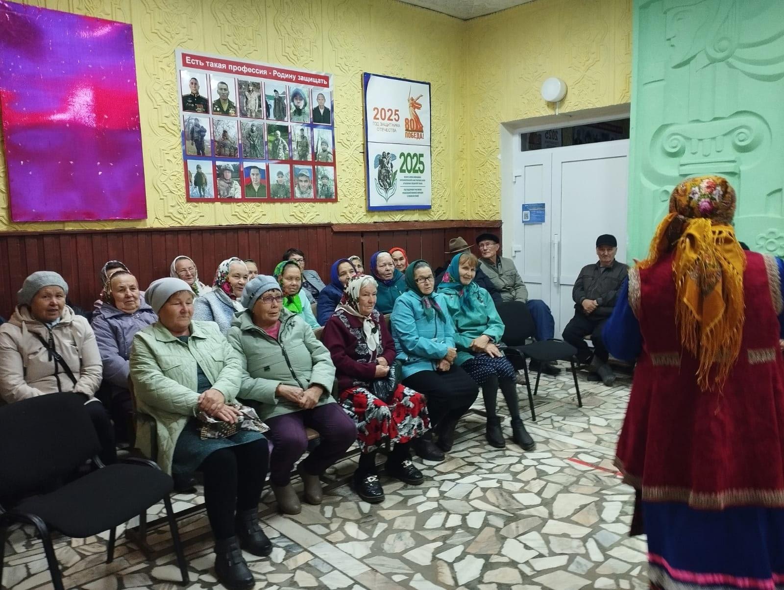 Зимние посиделки «Как-то зимним вечерком...»