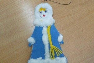 Мастер-класс «Снегурочка»