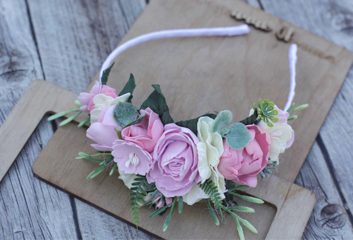 Творческая мастерская «Ободок из фоамирана»