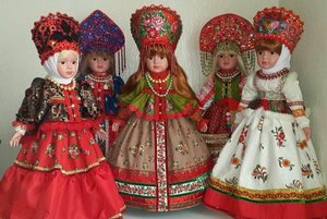 Мастер-класс «Кукла-сувенир в сибирском костюме»