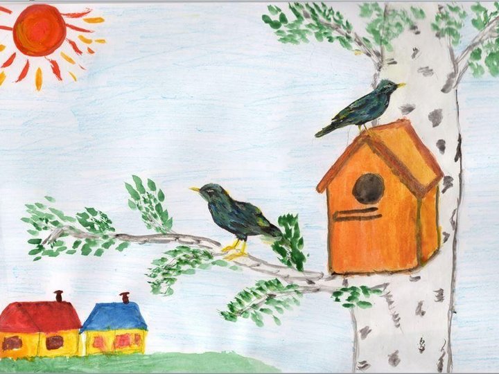 Конкурс рисунков «Мои добрые друзья – перелетные птицы»