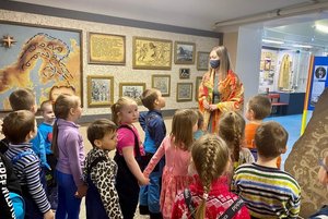 Экспозиция Территориального отдела истории, культуры и быта кольских саамов