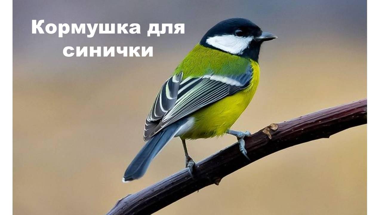 Мастерская радости «Кормушка для синички»