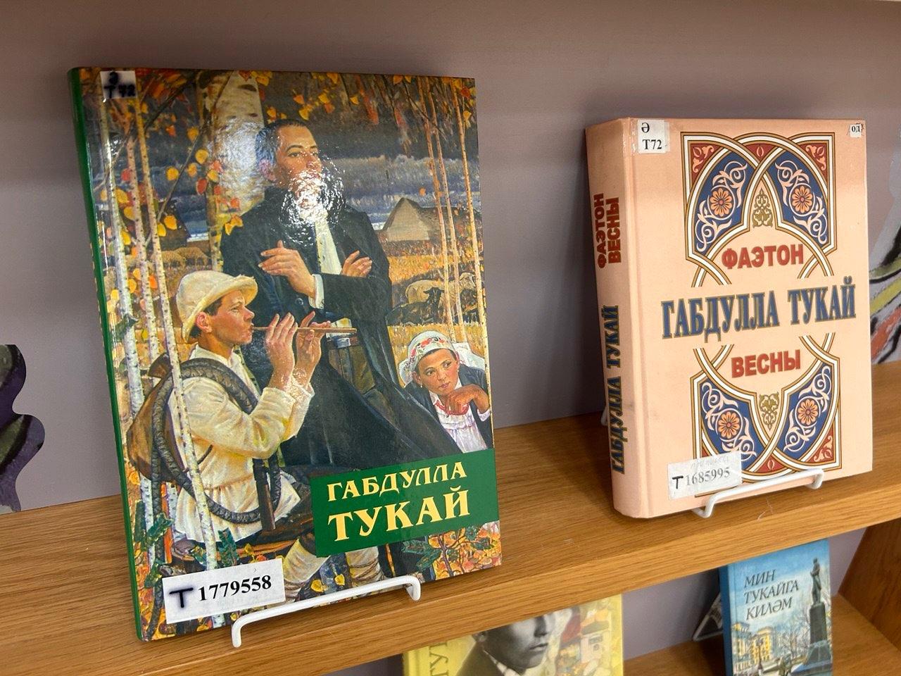 Книжная выставка «Путешествие по книгам Тукая»