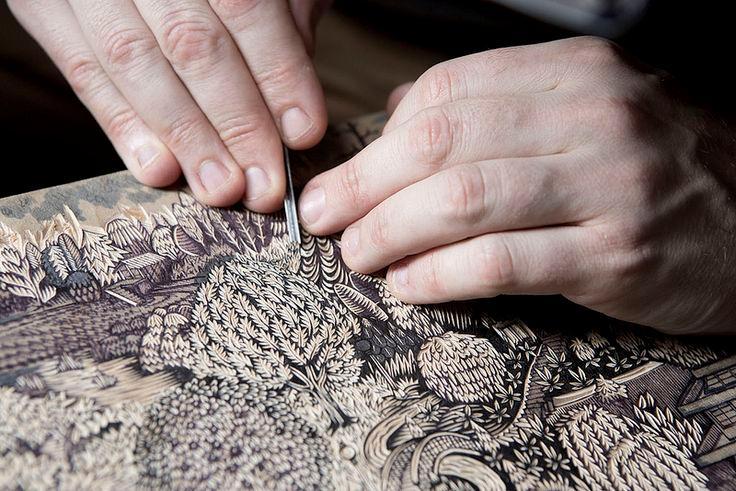 Мастер-класс «Гравюра по дереву»