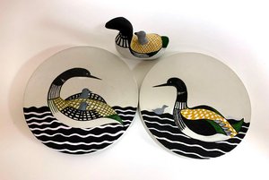 Мастер-класс по росписи гипсовых тарелочек