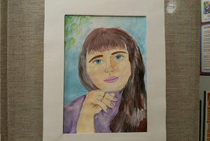 Выставка «Мамы глазами детей»